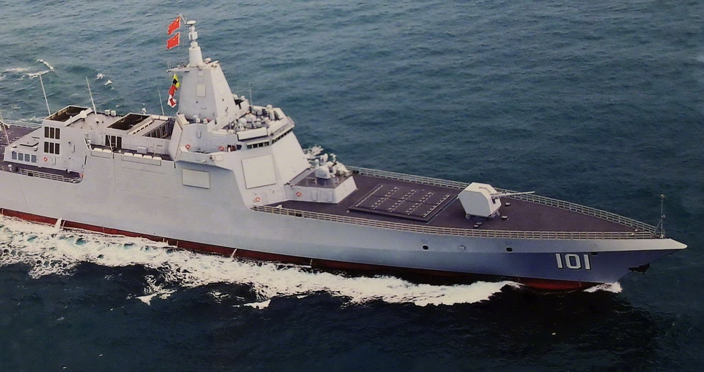 Chinese Navy to Launch 8th New Type  055 Stealth 